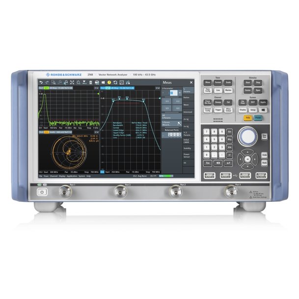 Rohde & Schwarz將R&S ZNB向量網路分析儀系列的最高頻率擴展到43.5 GHz